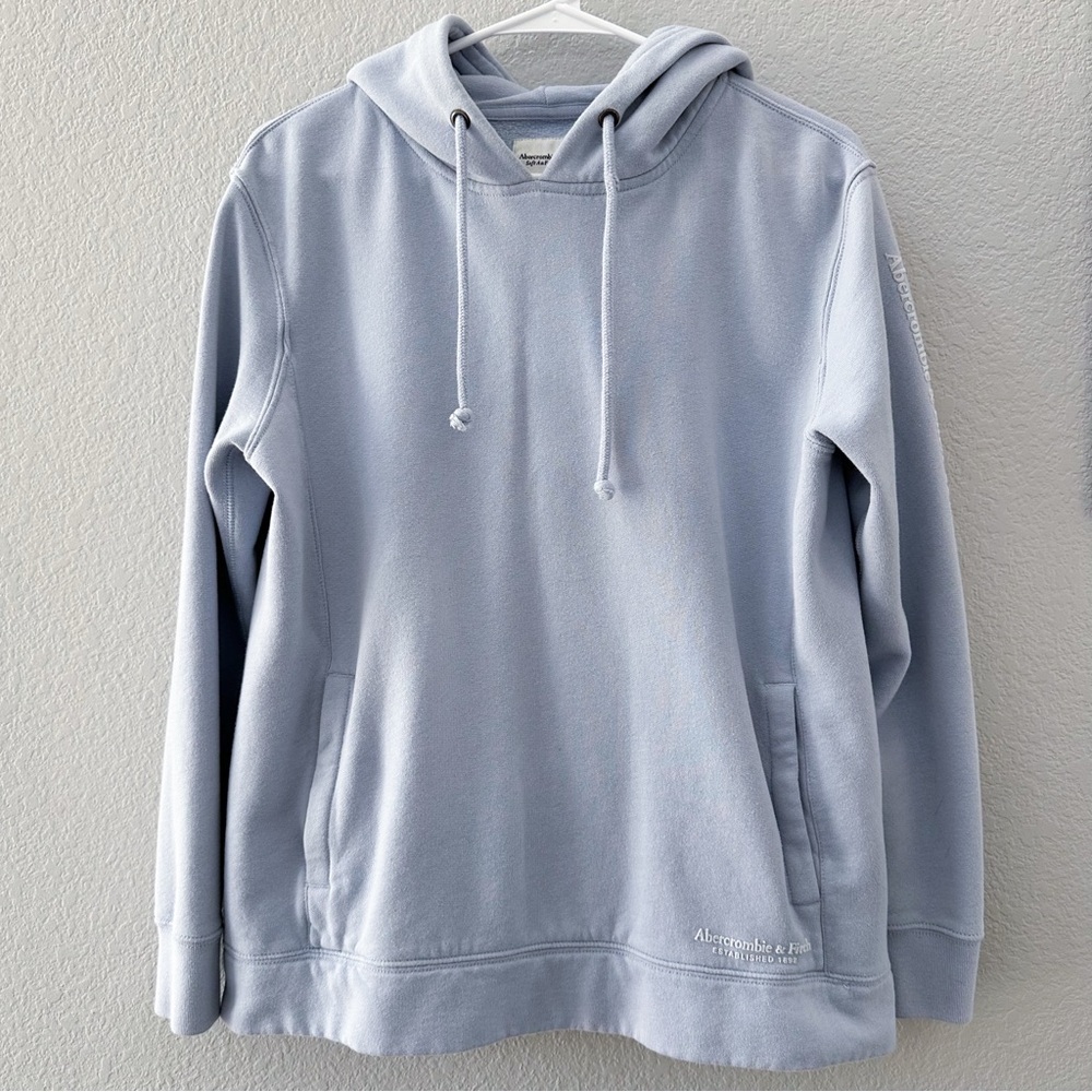 A&F Women’s Light Blue Hoodie